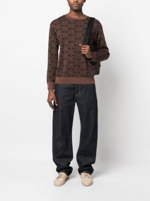 Sweter żakardowy Moschino