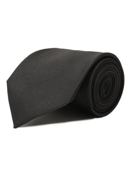 Шелковый галстук Tom Ford черный