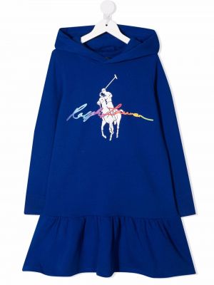 Hette dress for jenter Ralph Lauren Kids blå