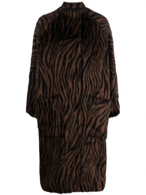 Kabát so vzorom zebry Hevo