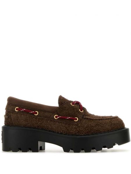 Ruskind loafers Miu Miu brun