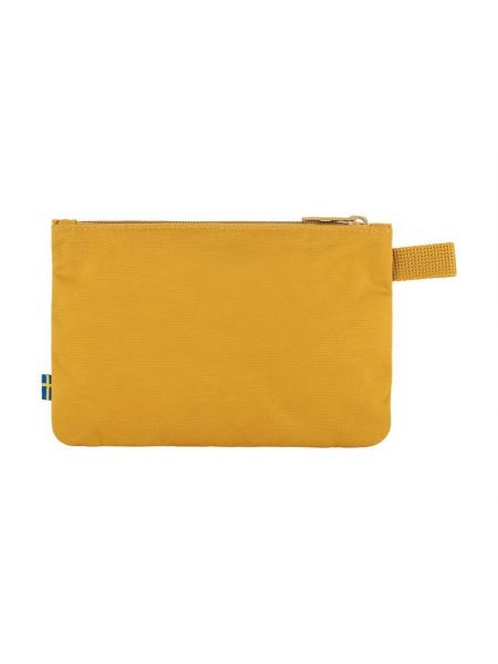 Kozmetična torbica z žepi Fjallraven rumena