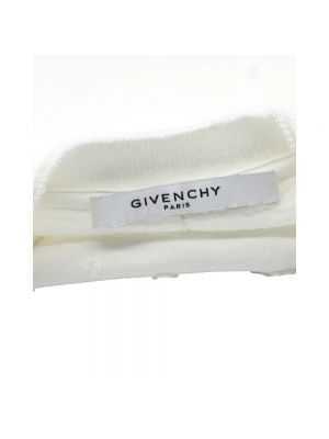 Top de algodón Givenchy Pre-owned blanco