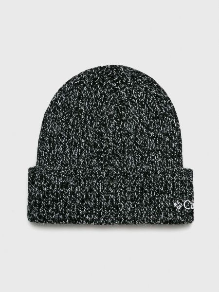 Nylonowa czapka Columbia czarna