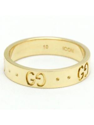 Złoty pierścionek retro Gucci Vintage