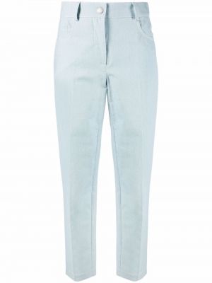 Tapered fit jeans Boutique Moschino blå