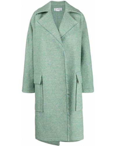 Oversize mantel Victoria Beckham grün