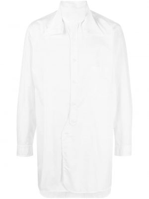 Bavlnená košeľa Yohji Yamamoto biela