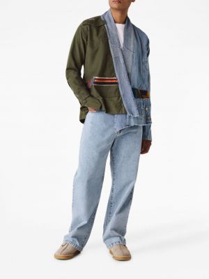 Kurtka jeansowa asymetryczna Greg Lauren