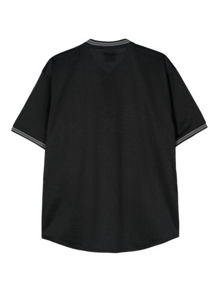 T-shirt avec applique Huf noir