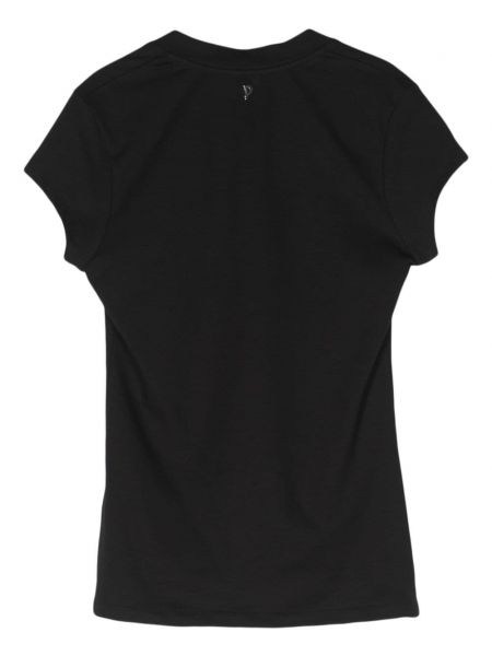 T-shirt en coton à col v Dondup