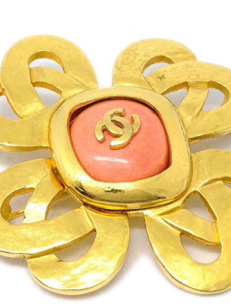 Broche Chanel Pre-owned rose