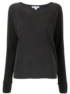 Sweat col rond col rond James Perse gris