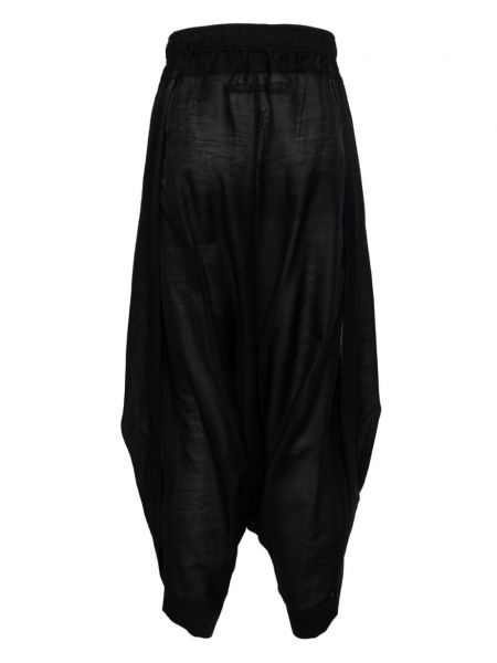 Pantalon en coton large Julius noir