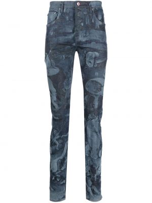 Jeans skinny con stampa Purple Brand