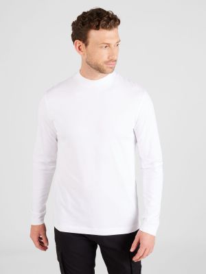 Tricou cu mânecă lungă Drykorn alb
