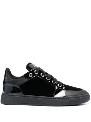 Patent læder læder sneakers Giuseppe Zanotti sort