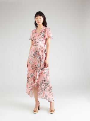 Obleka s cvetličnim vzorcem Guess