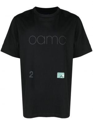 T-shirt mit print Oamc schwarz
