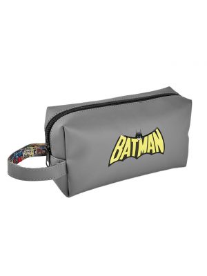 Чанта за козметика Batman сиво