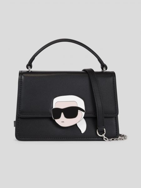 Шкіряна сумка з ручками Karl Lagerfeld