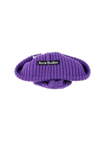Sombrero de lana Acne Studios Pre-owned violeta