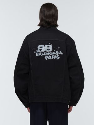 Traper jakna oversized Balenciaga crna