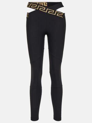Pantaloni sport Versace negru