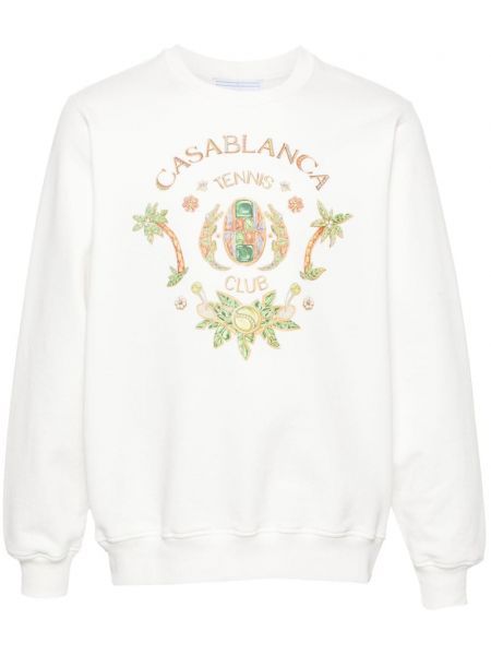 Medvilninis džemperis Casablanca balta