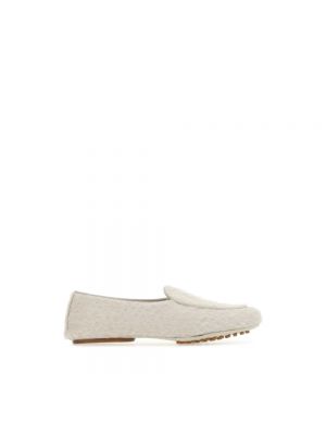 Białe loafers Agnona
