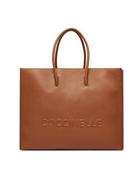 Nakupovalna torba Coccinelle rjava