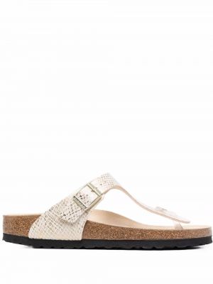 Sandaler med reim Birkenstock gull