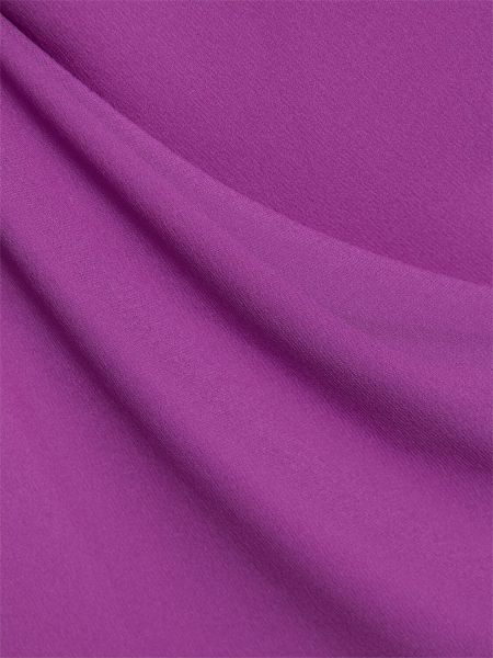 Vestido de seda The Andamane violeta