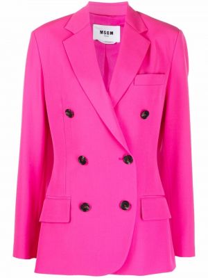 Lang blazer Msgm rosa