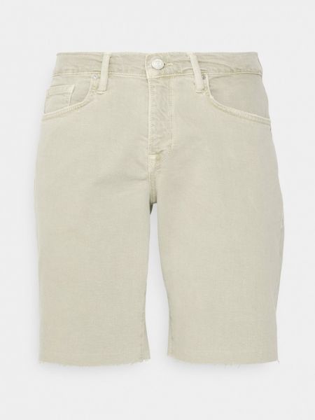 Szorty jeansowe Frame khaki