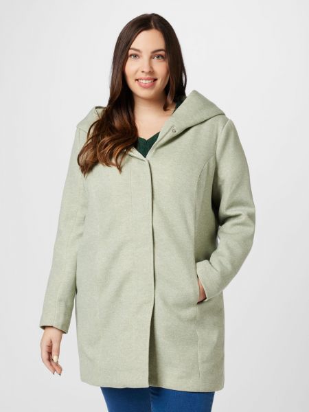 Παλτό Only Carmakoma πράσινο