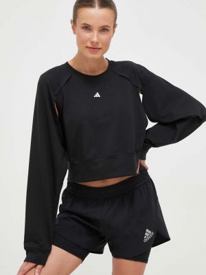 Pulover Adidas Performance črna