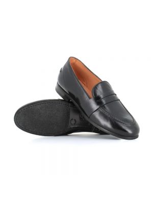 Loafers de cuero Alberto Fasciani negro