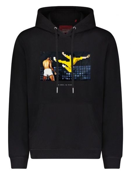 Hoodie Mostly Heard Rarely Seen 8-bit siyah