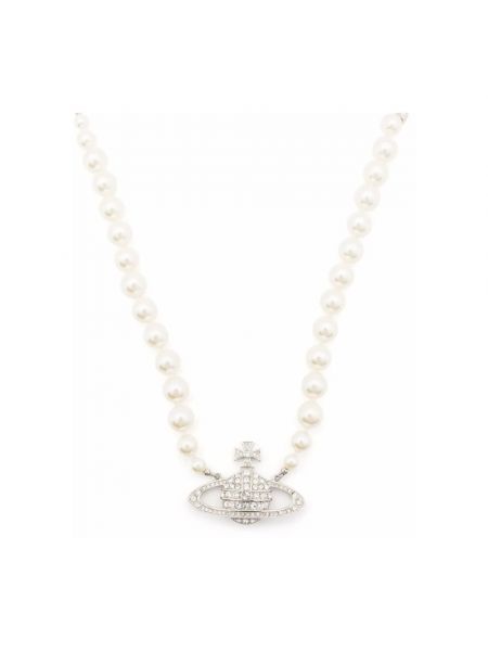 Collar de cristal con perlas de cristal Vivienne Westwood