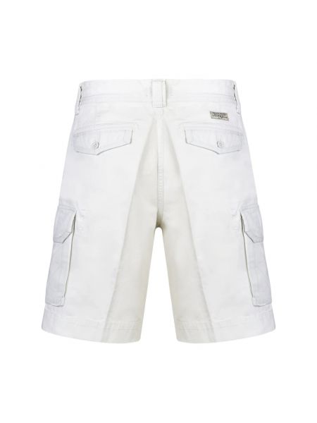 Pantalones cargo de algodón Polo Ralph Lauren blanco