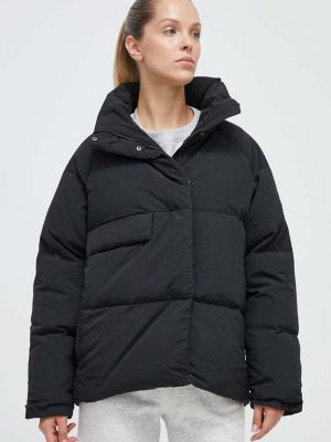 Pernata jakna oversized Adidas crna