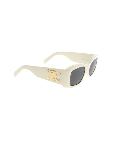 Okulary przeciwsłoneczne Céline białe