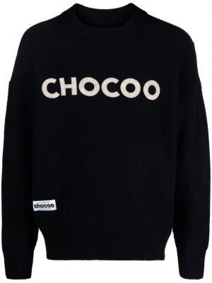 Džemper s okruglim izrezom Chocoolate plava