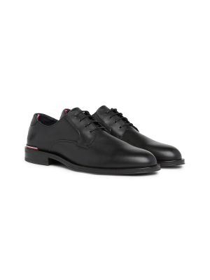 Pantofi cu șireturi Tommy Hilfiger negru