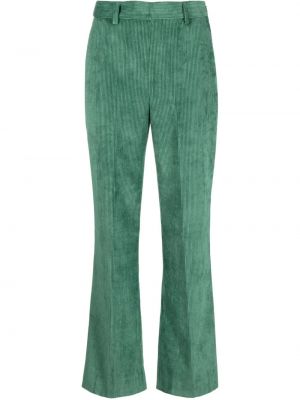 Velvetist sirged püksid Manuel Ritz roheline