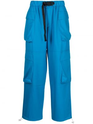 Карго панталони с катарама Bonsai синьо