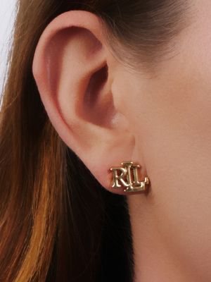 Σκουλαρίκια Lauren Ralph Lauren χρυσό