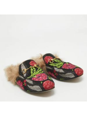 Sandalias de pelo Gucci Vintage