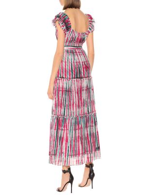 Памучна макси рокля с tie-dye ефект Diane Von Furstenberg